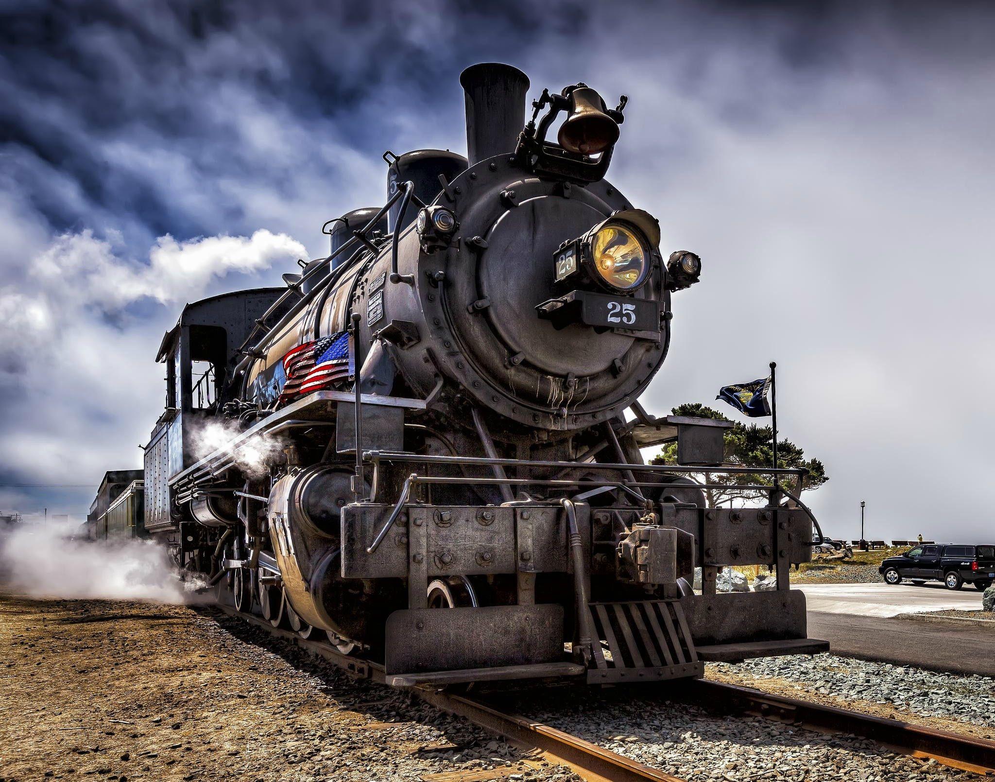 2048x1609 Steam Locomotive Wallpaper Train .