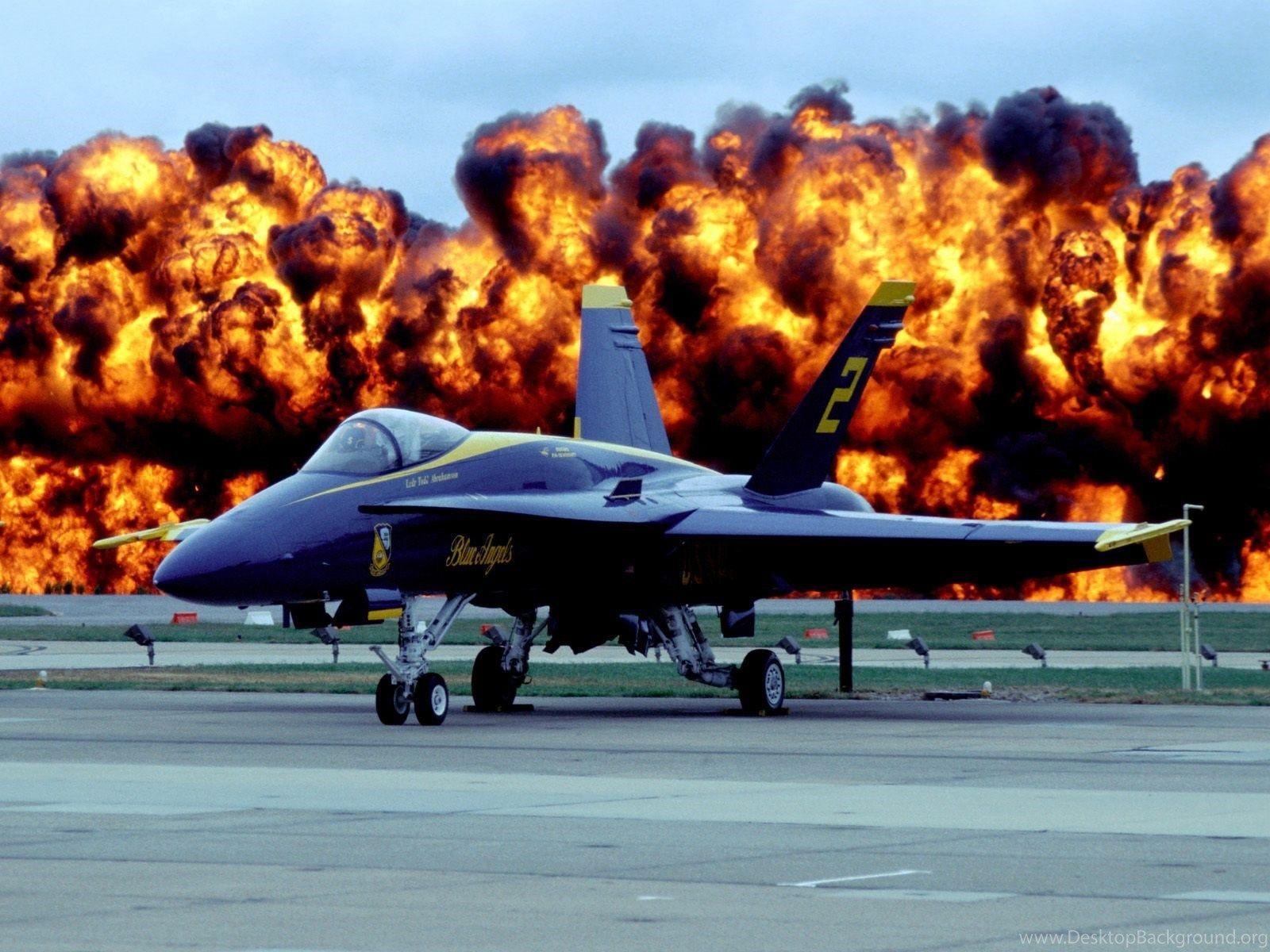1600x1200 Fire Power Of Blue Angel Two Transport .