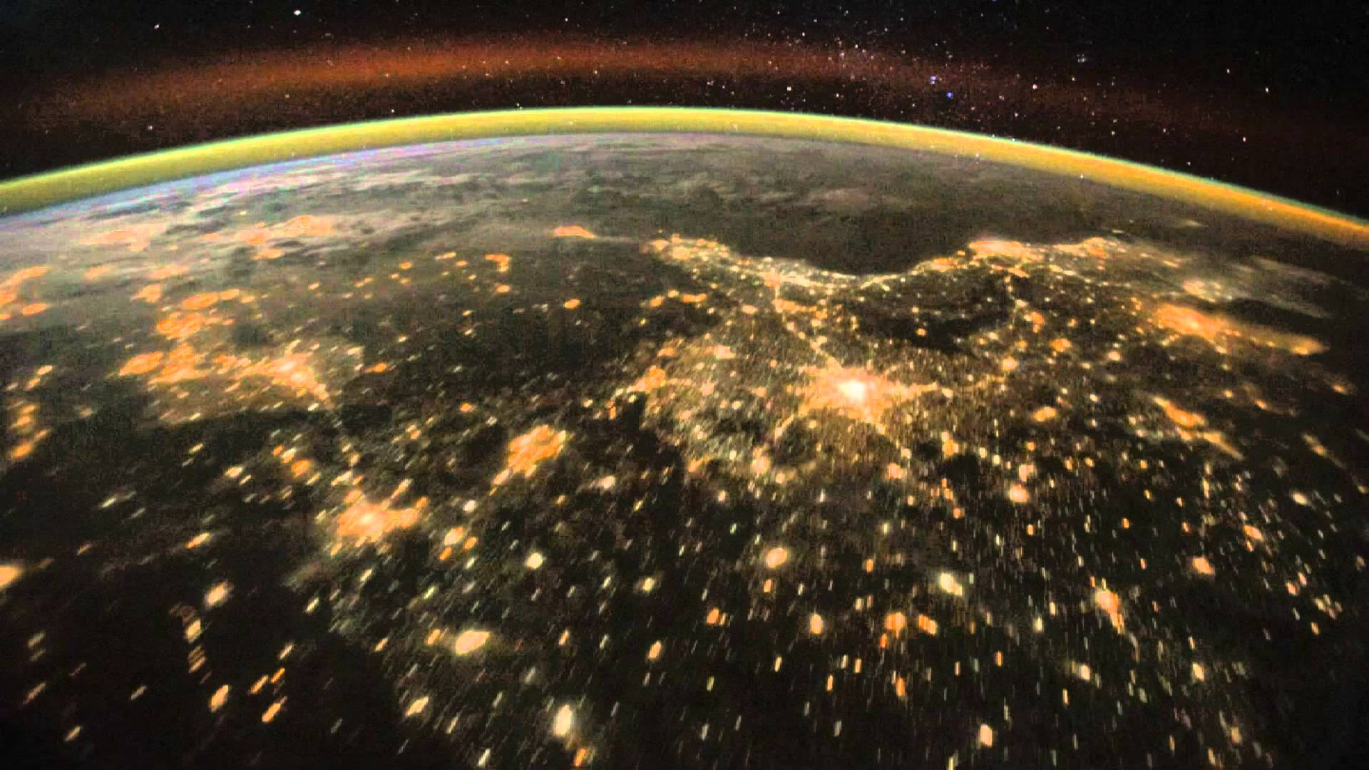 1920x1080 ISS Views of Earth Orbit Over the Middle East