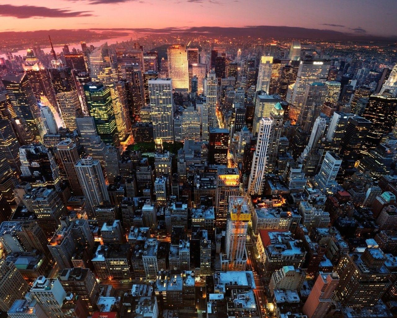 1280x1024 Download 1280x1024 Manhattan, Cityscape .