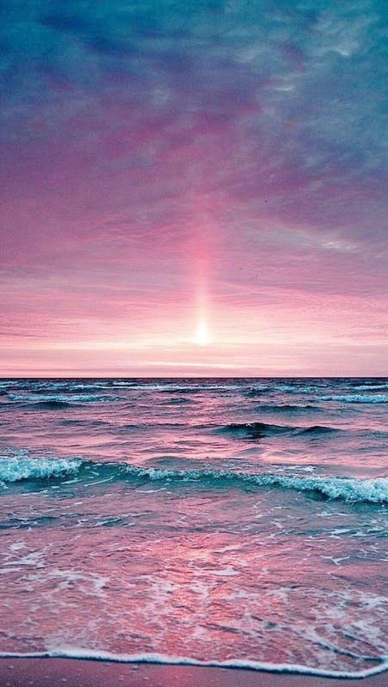 777x1377 Beach Morning iPhone Wallpaper .