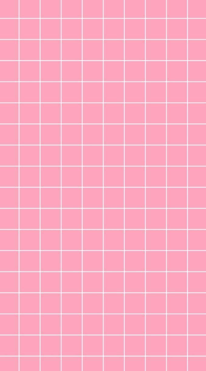678x1218 Pastel Pink Grid