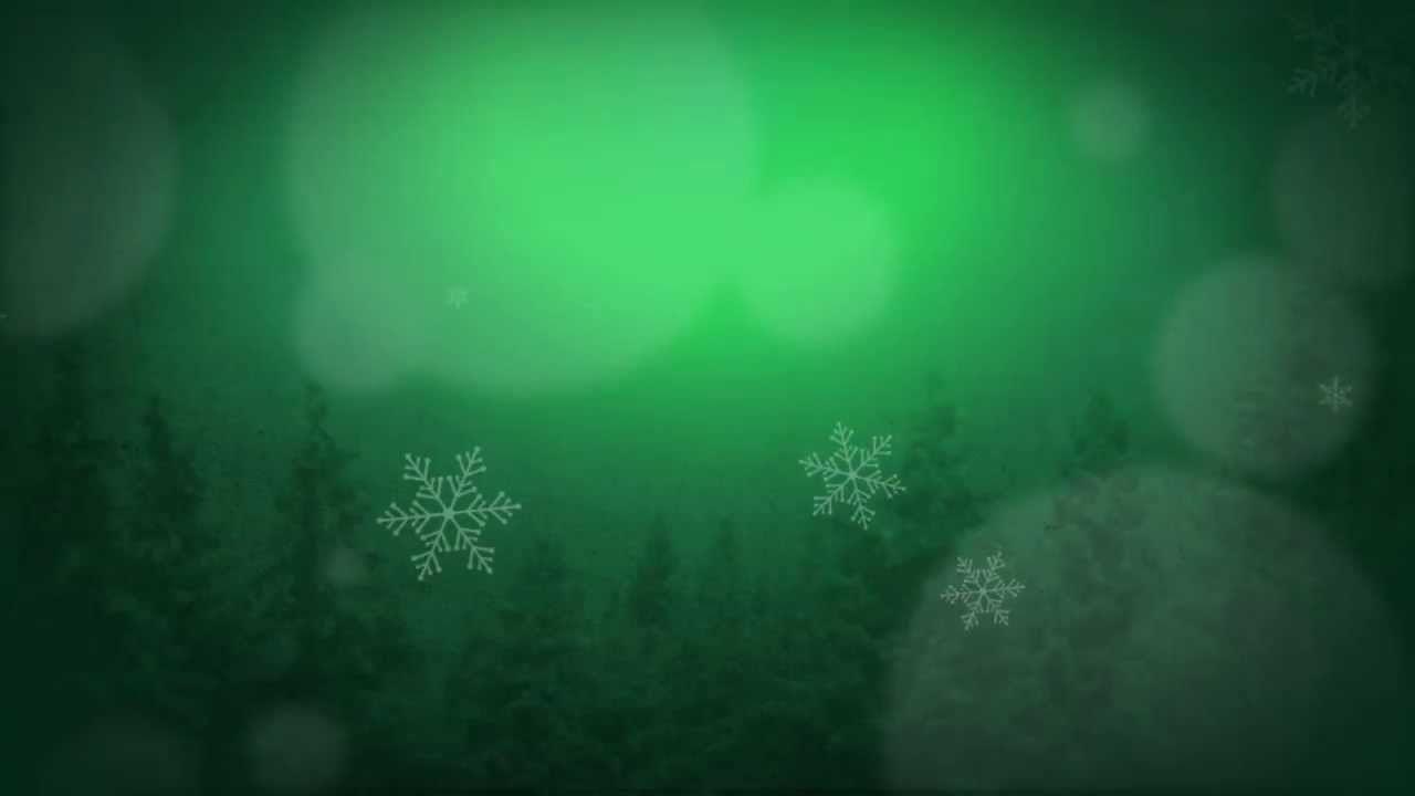 1280x720 Green Wintery Motion