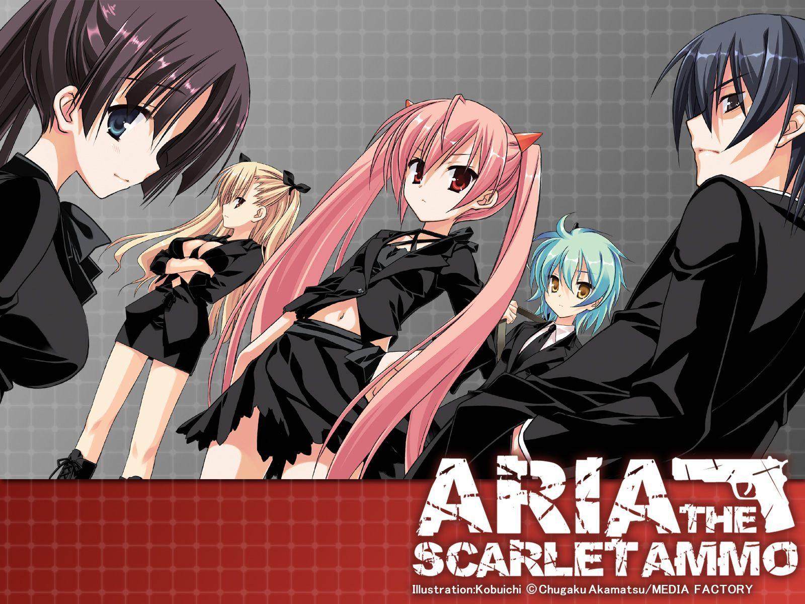 1600x1200 Aria the Scarlet Ammo. Anime I've Watched. Scarlet