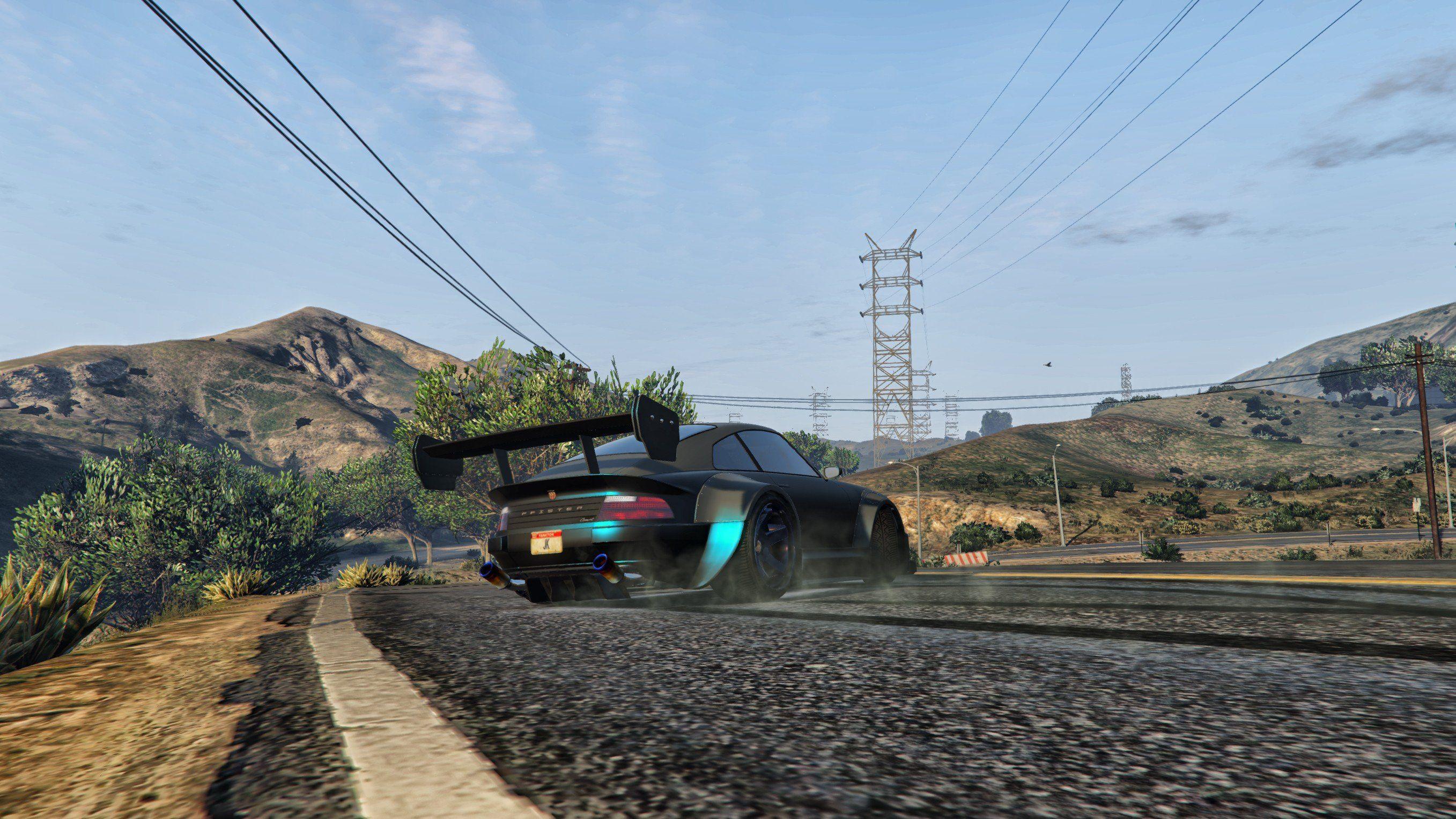 2715x1527 Grand Theft Auto V, Sun rays, Car HD .