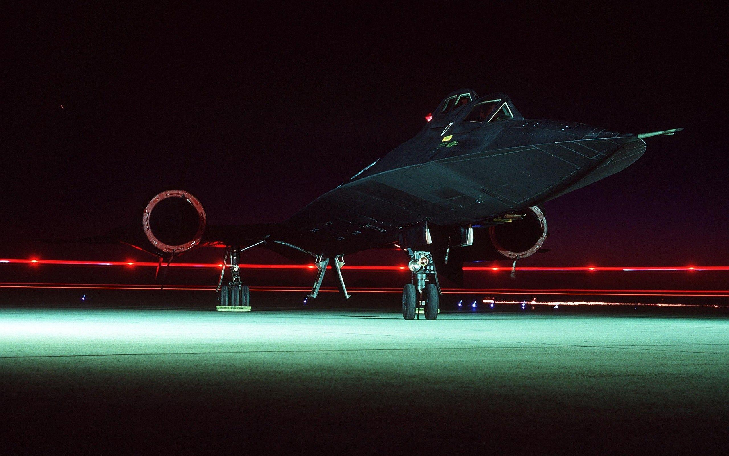 2560x1600 photography, Night, Long Exposure, Aircraft, Airplane, Military Aircraft, Lockheed SR 71 Blackbird Wallpaper HD / Desktop and Mobile Background