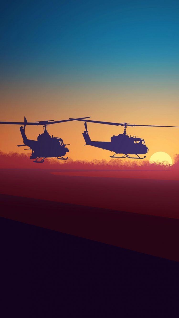 750x1334 Army Minimal Wallpaper