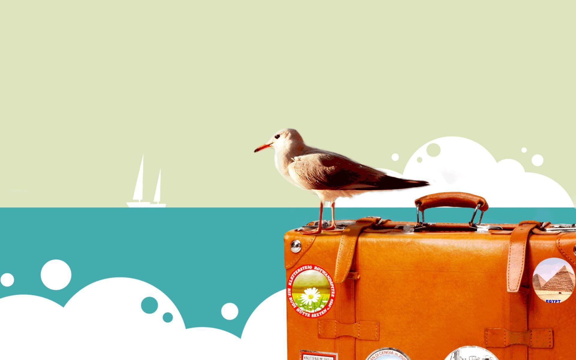 1920x1200 Suitcase Wallpaper .