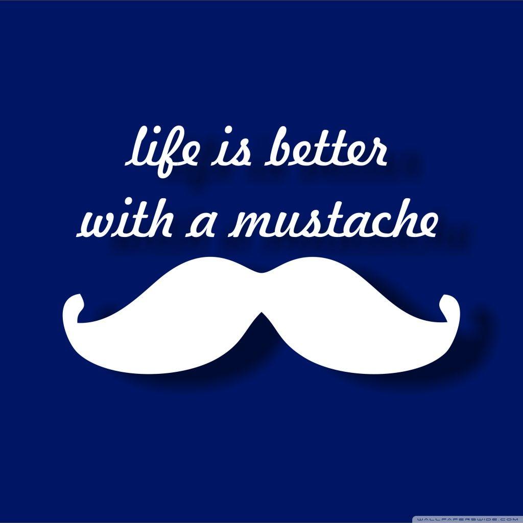 1024x1024 Mustache ❤ 4K HD Desktop Wallpaper for 4K Ultra HD TV • Wide