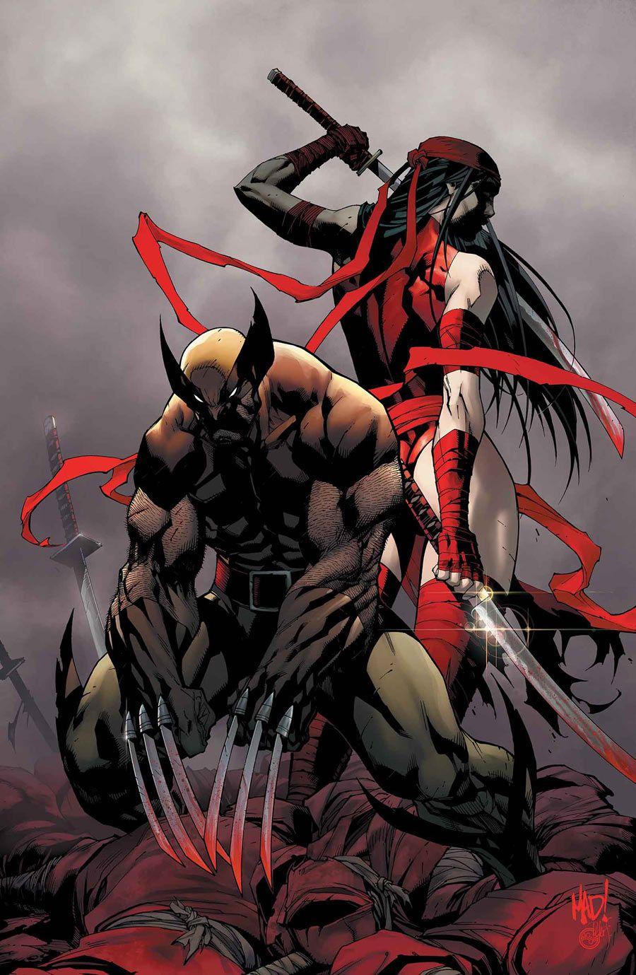 900x1379 Wolverine & Elektra VS Deathstroke & Deadpool