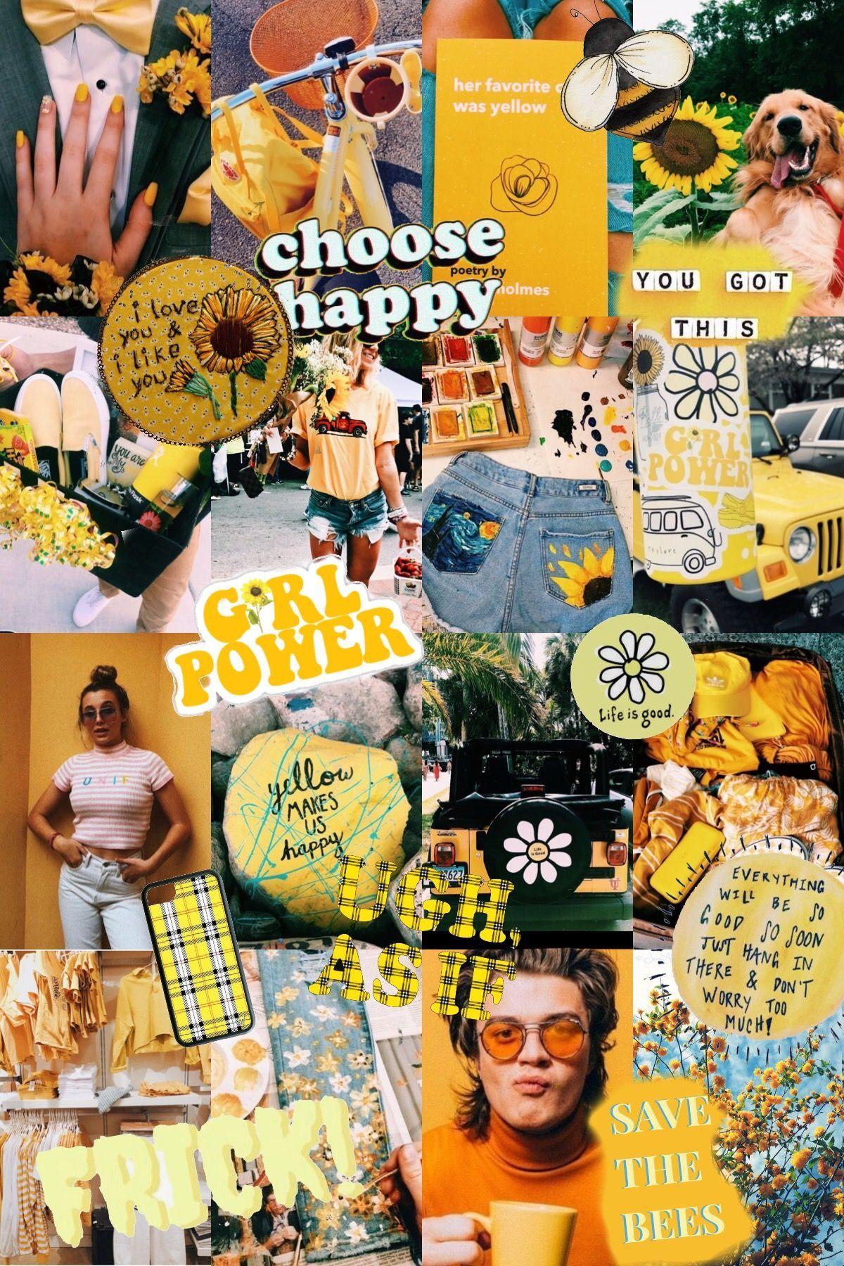 1200x1800 Collage Vintage Pastel Yellow Aesthetic .novocom.top