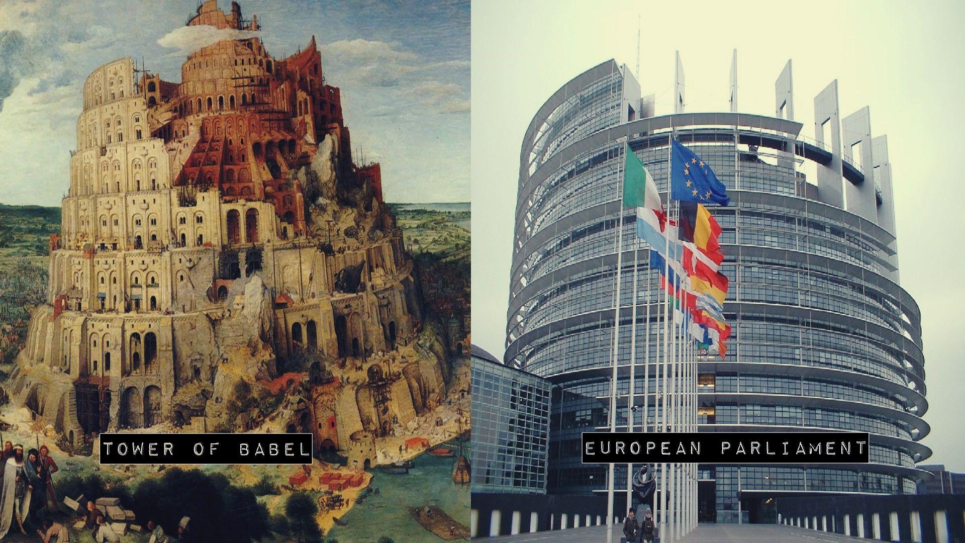 1920x1080 Tower of Babel, European Union .