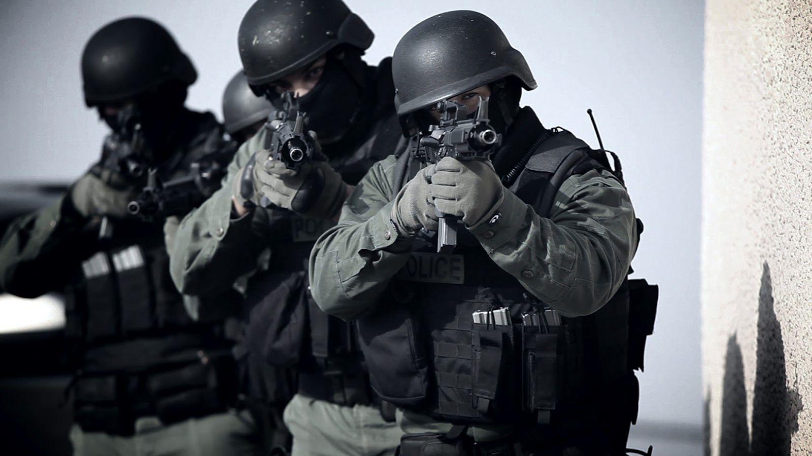 1600x900 Police SWAT Team Wallpaper on .