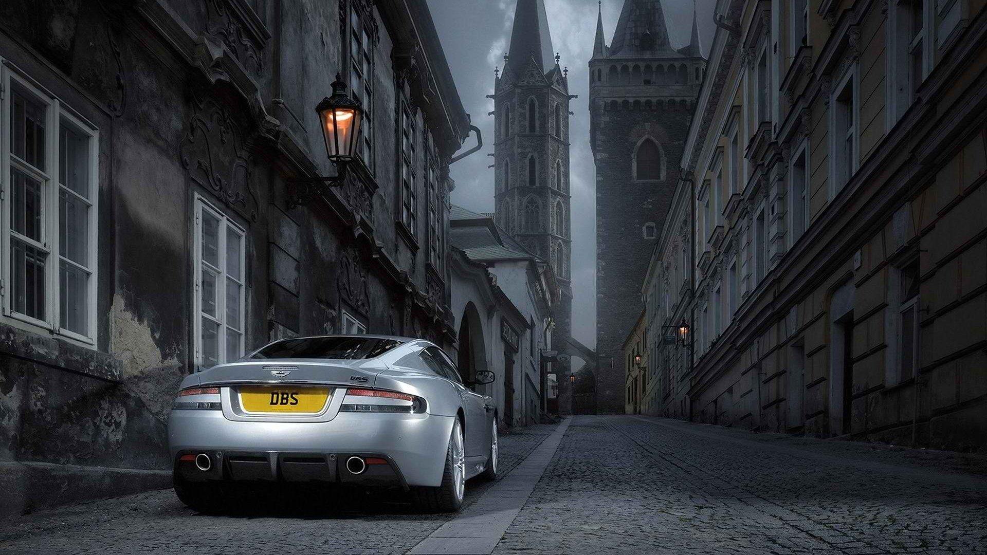 1920x1080 car, Street, Building, City, Cityscape .