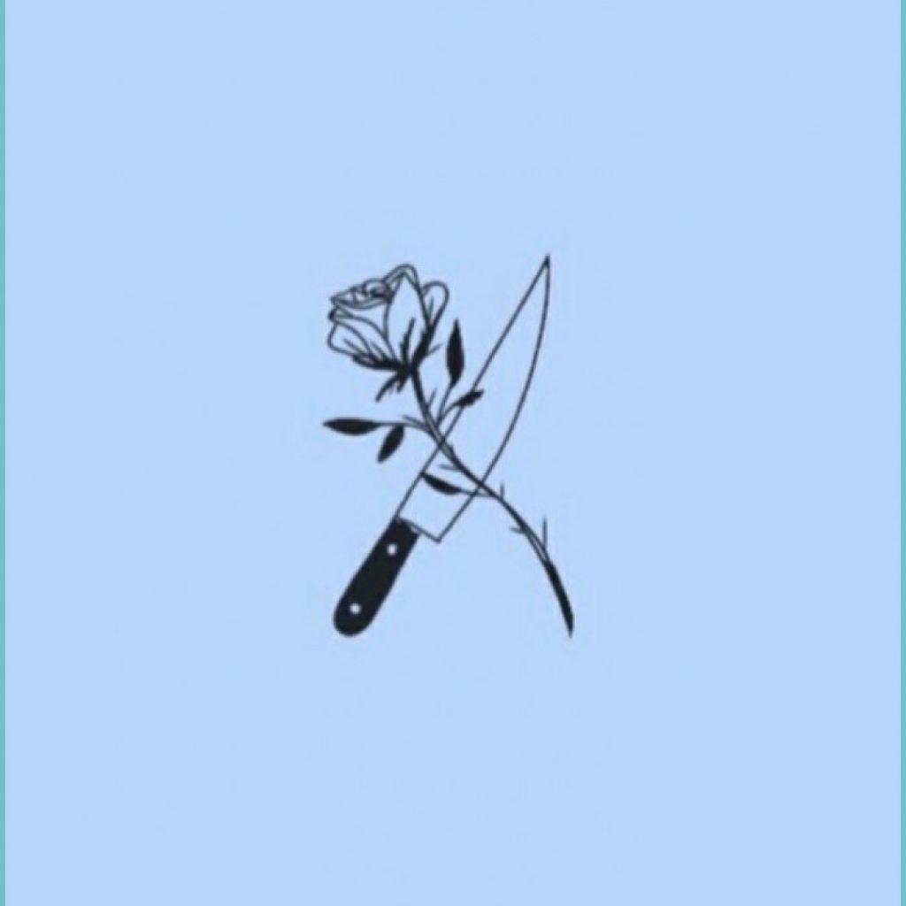 1024x1024 baddie wallpaper blue .