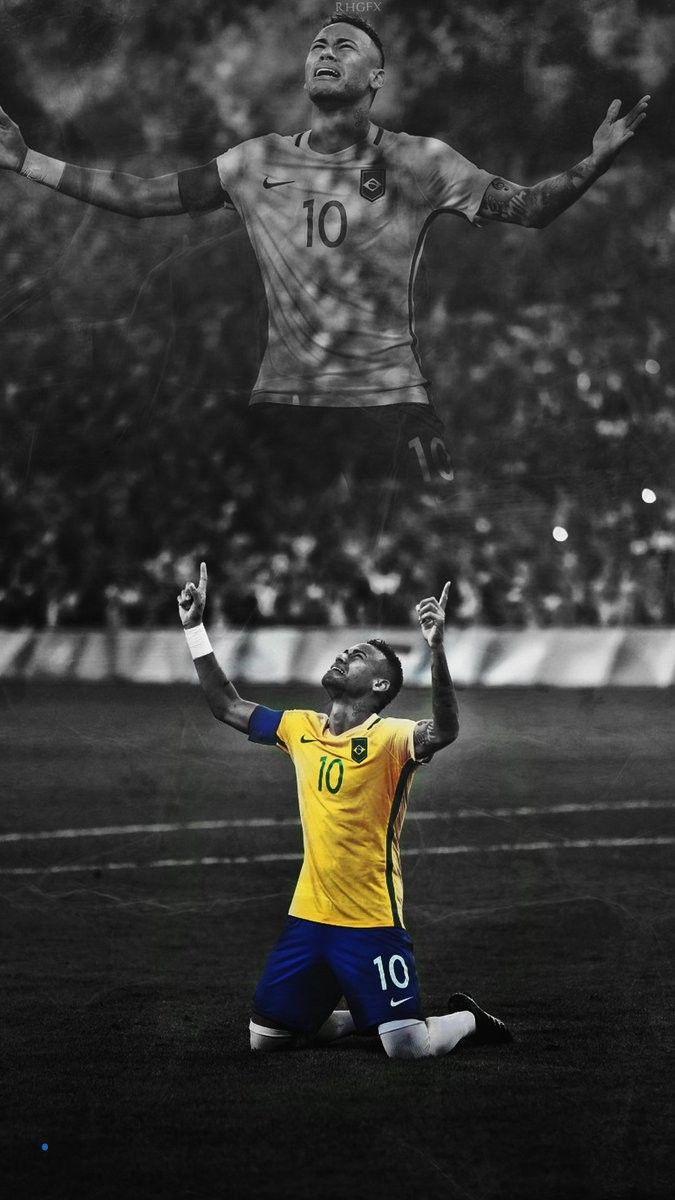 675x1200 Neymar JR Brazil Wallpaper .