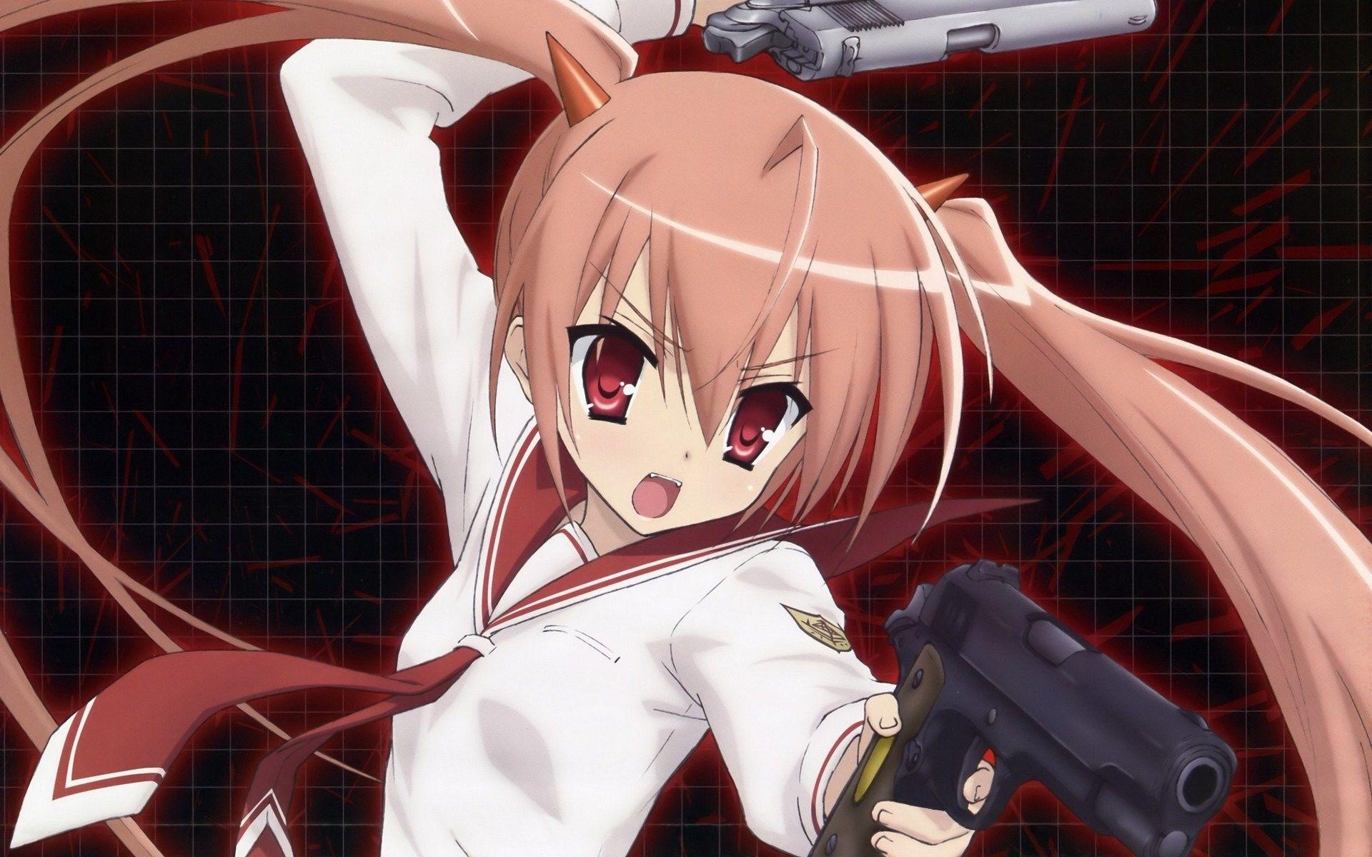 1920x1200 Kanzaki Aria Wallpaper_2: The Scarlet Ammo Wallpaper