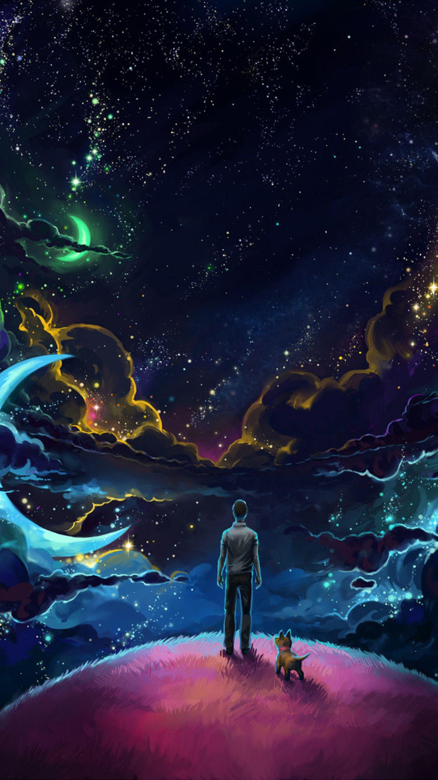Galaxy Anime Boy Wallpapers - Top Free Galaxy Anime Boy Backgrounds -  WallpaperAccess