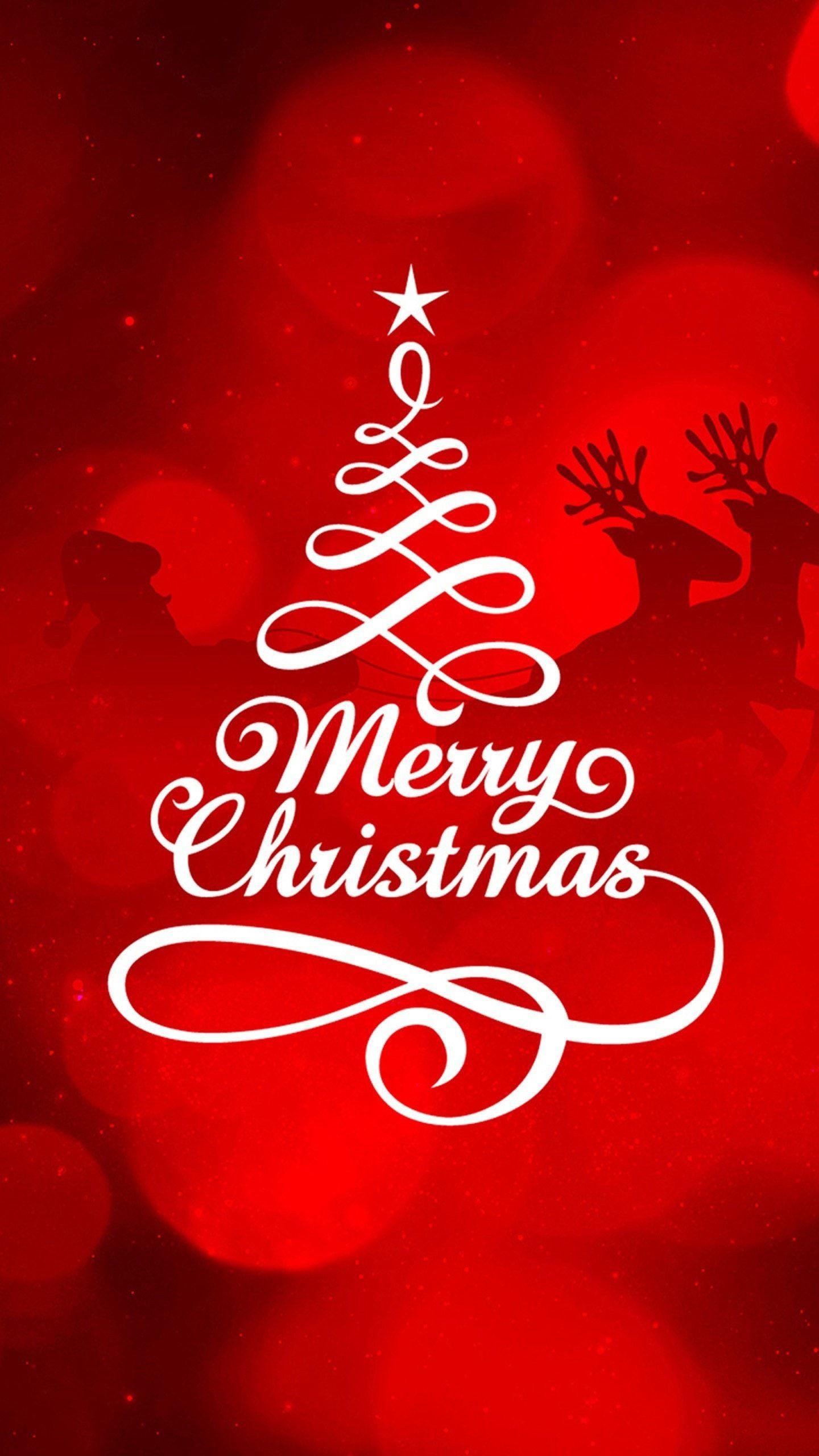 1440x2560 Merry Christmas Wallpaper .