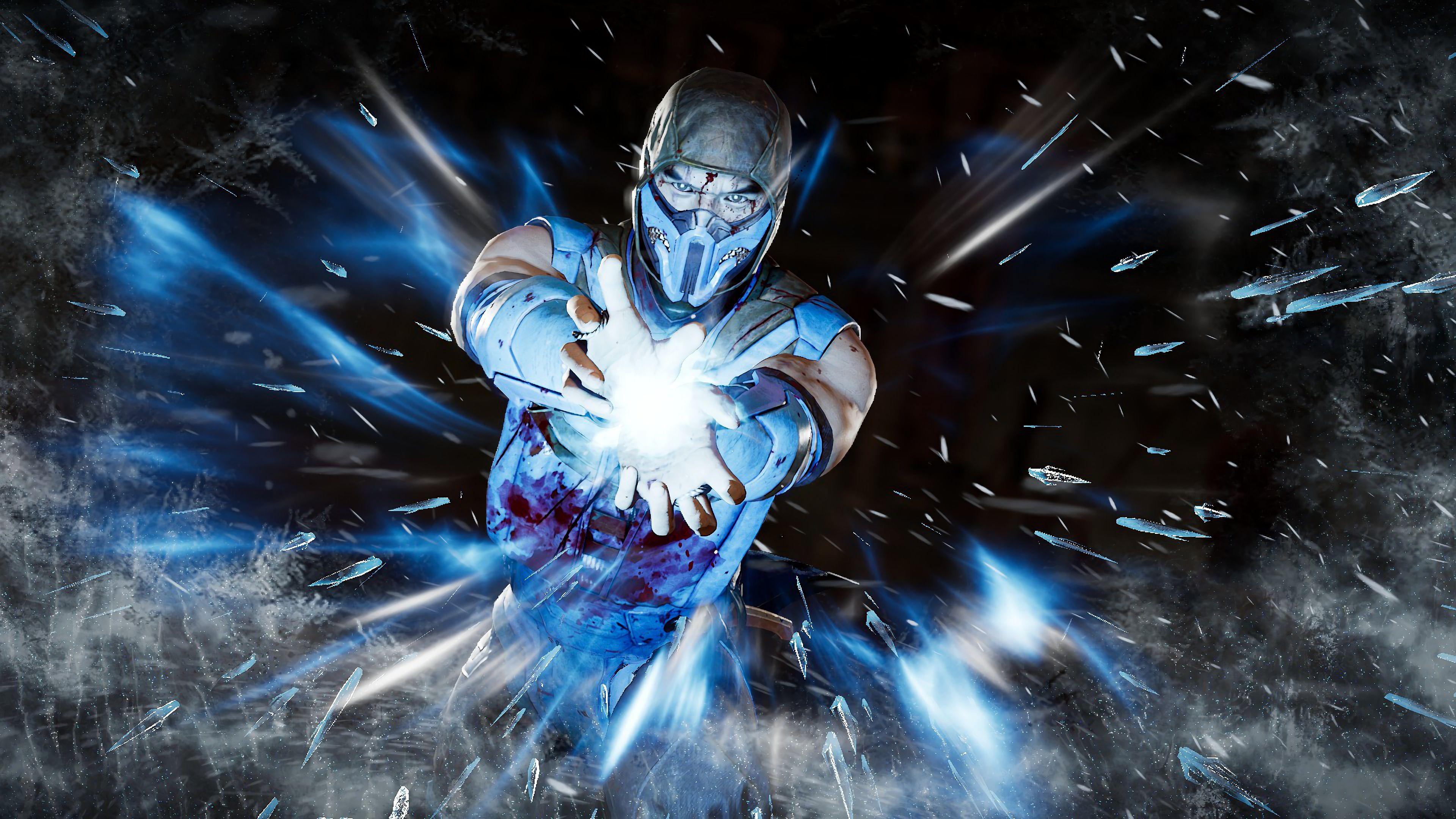 Sub Zero Mortal Kombat Fan Art With Power Effect 4k HD Games 4k Wallpapers  Images Backgrounds Photos and Pictures