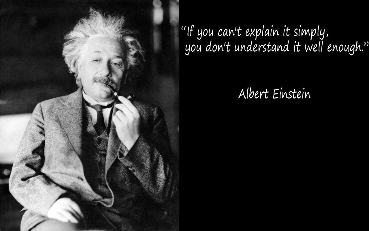 1280x800 Einstein Space Image With Quotes .