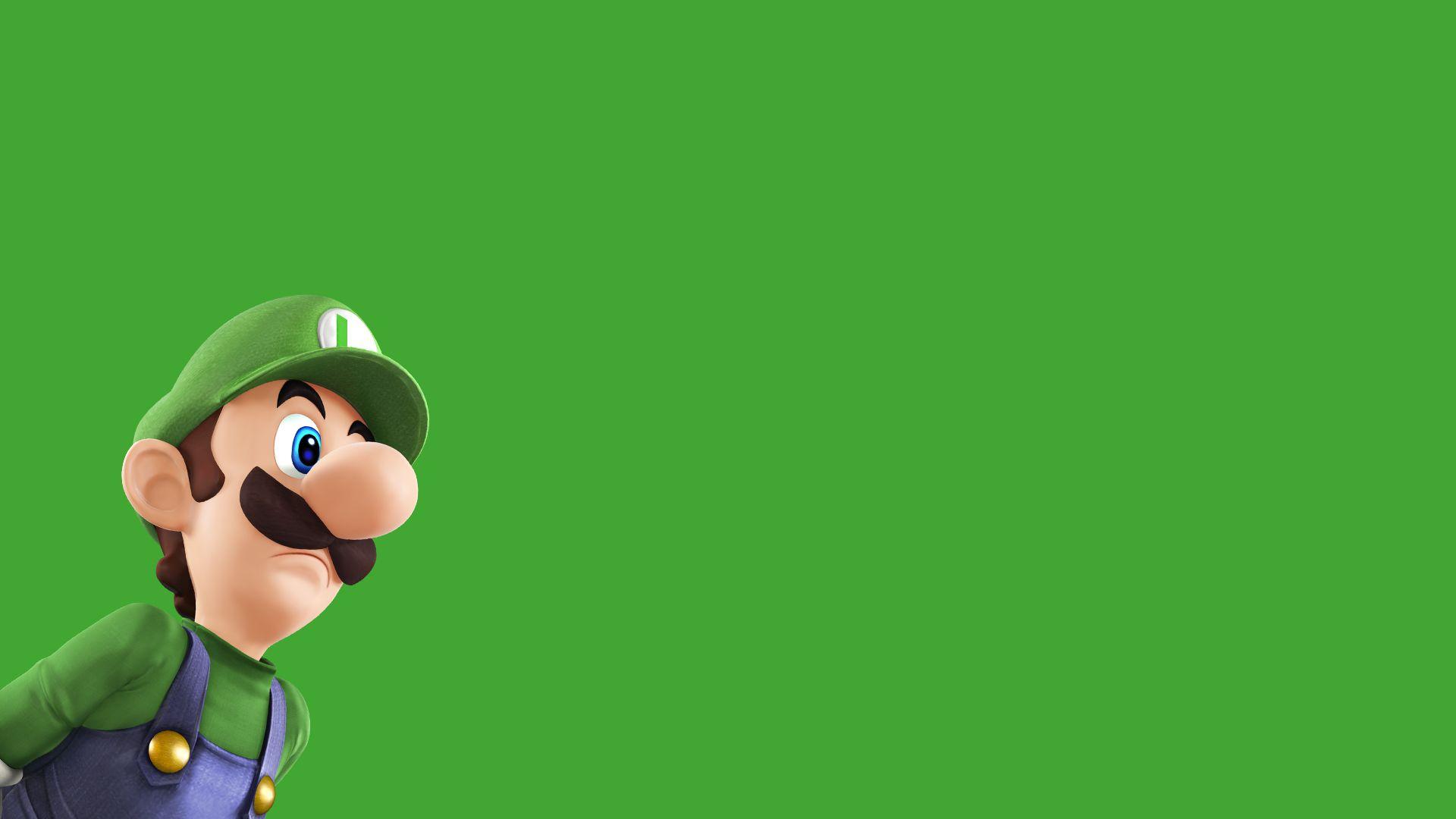 1920x1080 Luigi Desktop Wallpaper .
