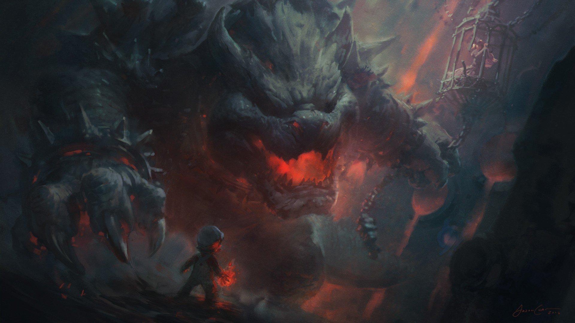 1920x1080 Dark Bowser