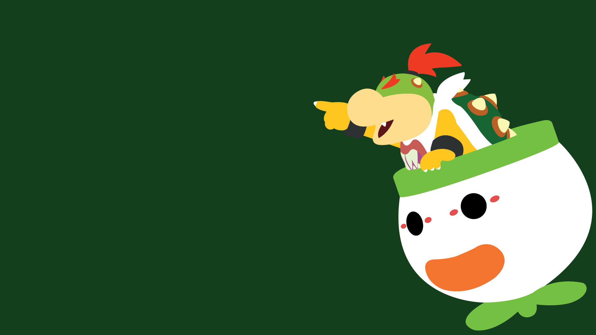 1920x1080 Free download Bowser Jr Wallpaper by .