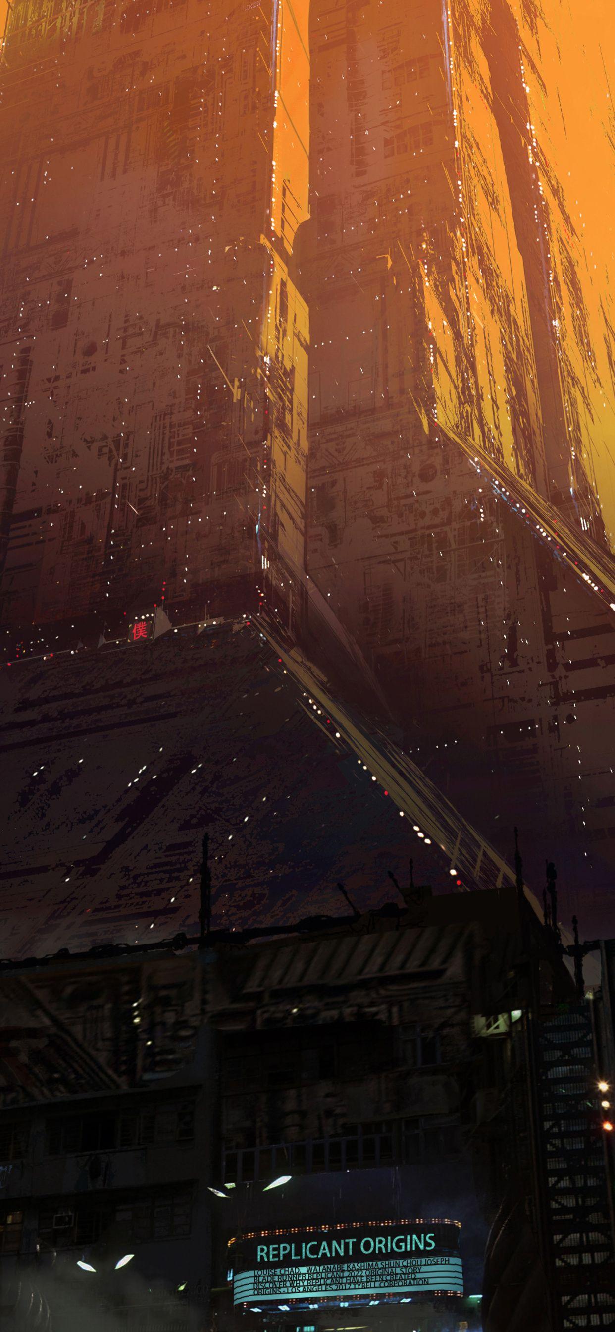 1242x2688 Blade Runner 2049 Artwork 4k .