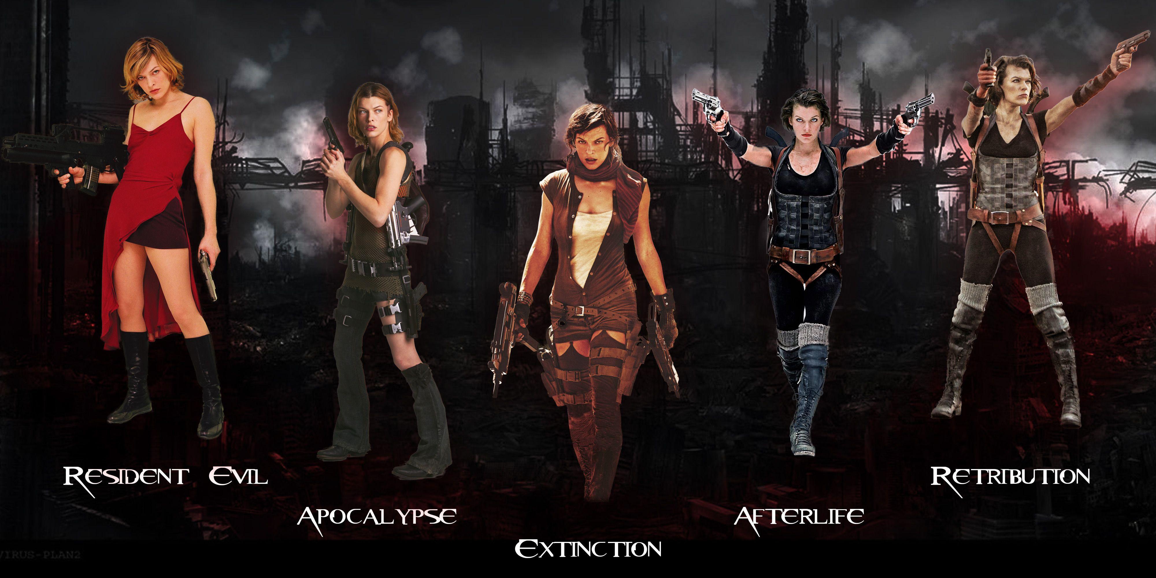 4000x2000 Resident Evil Alice Wallpaper