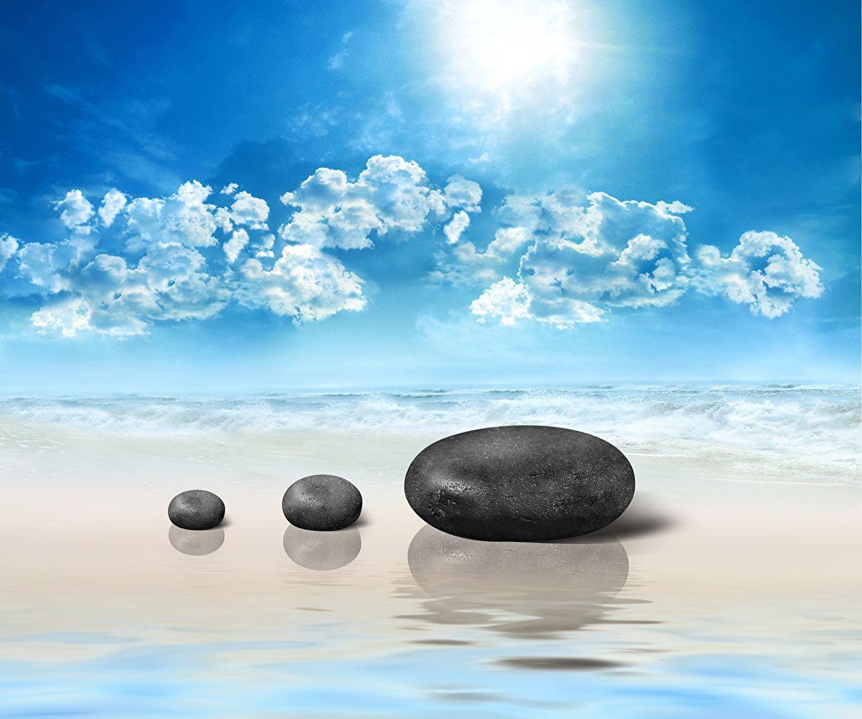 1228x1024 Desktop Wallpaper beaches Sea Ocean .