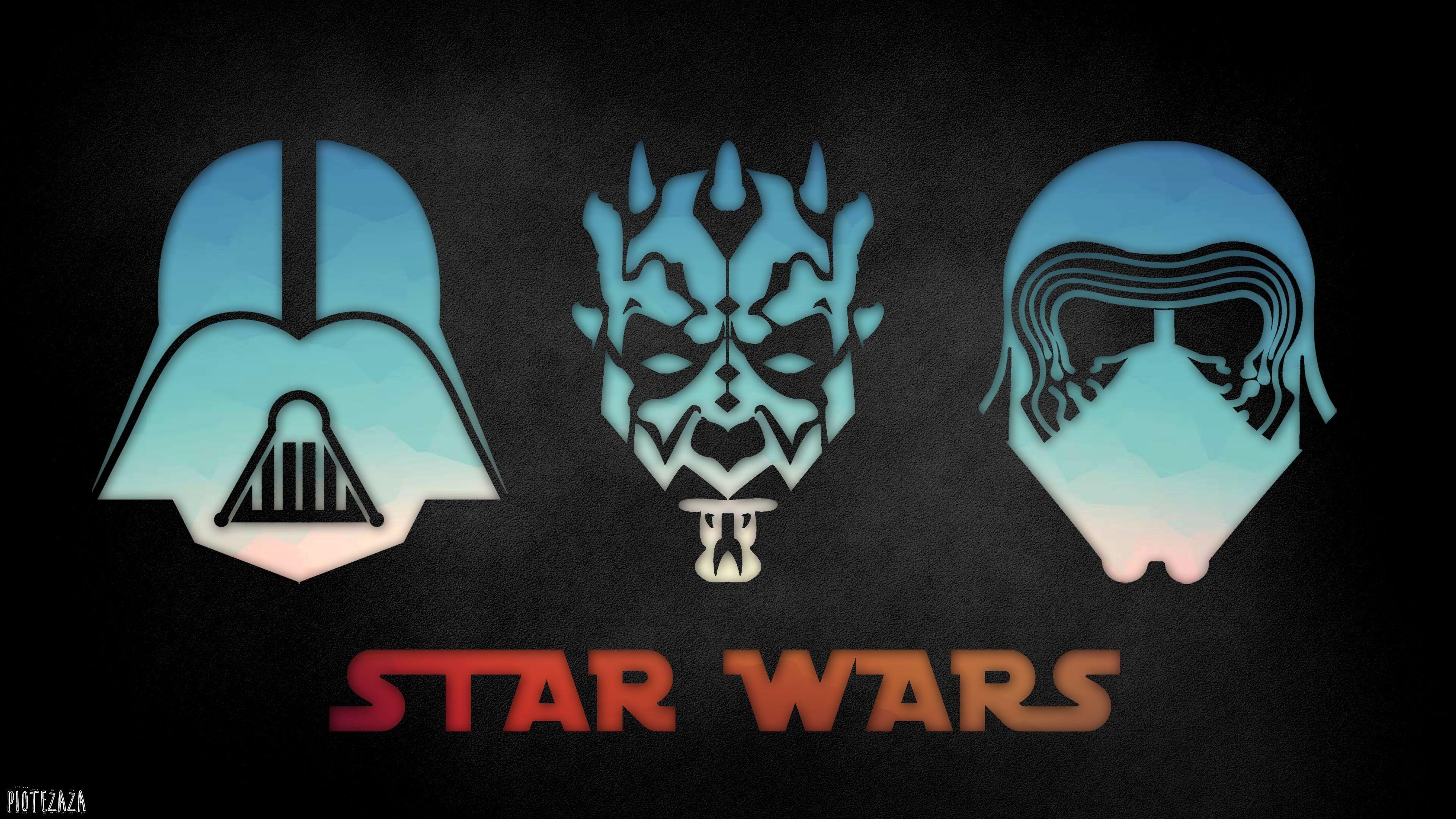 3840x2160 star Wars, #darth Maul, #darth Vader .itl.cat
