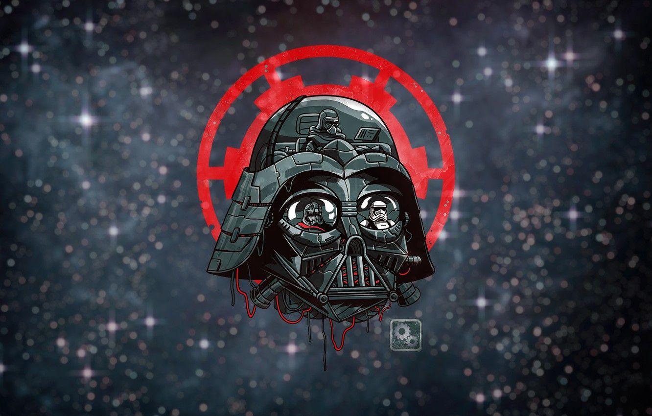 1332x850 Wallpaper Minimalism, Figure, Star Wars .