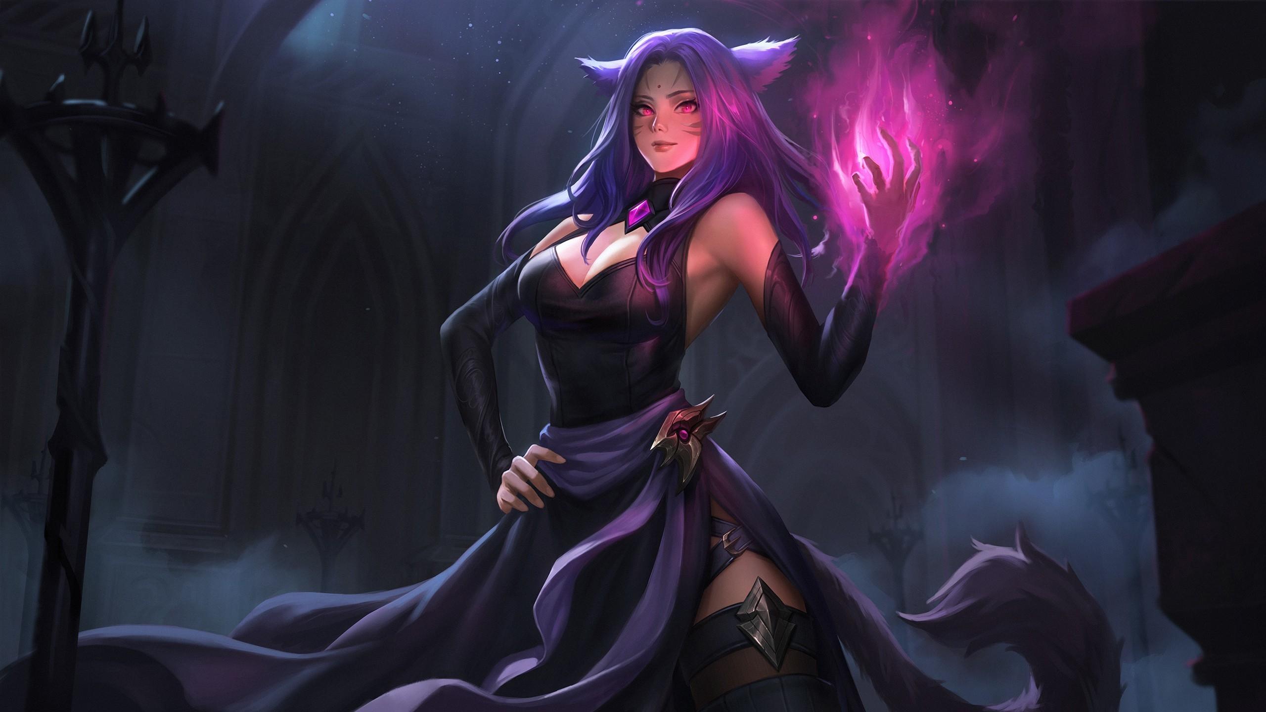 2560x1440 Fantasy Magical Girl Wallpaper, HD Fantasy 4K Wallpaper, Image and Background