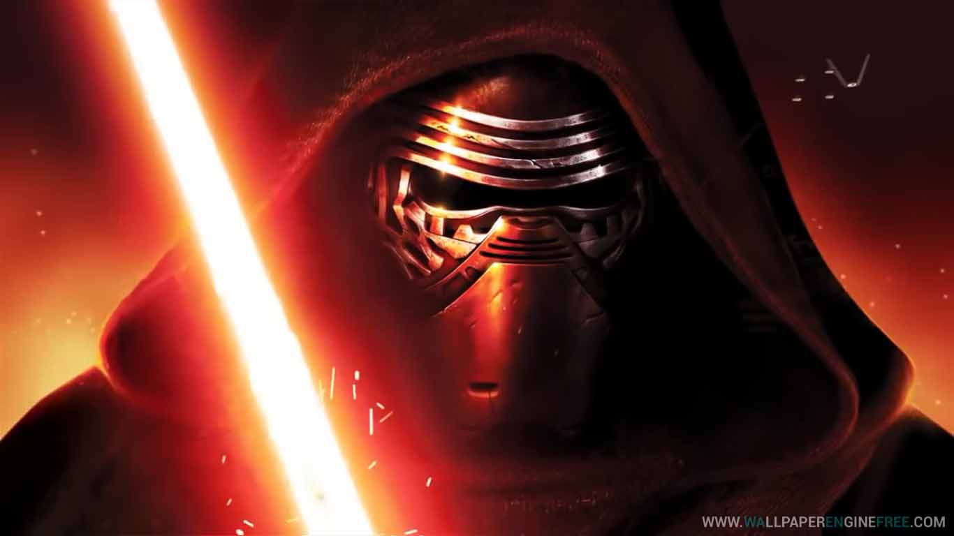 1366x768 Kylo Ren Wallpaper Engine Full .