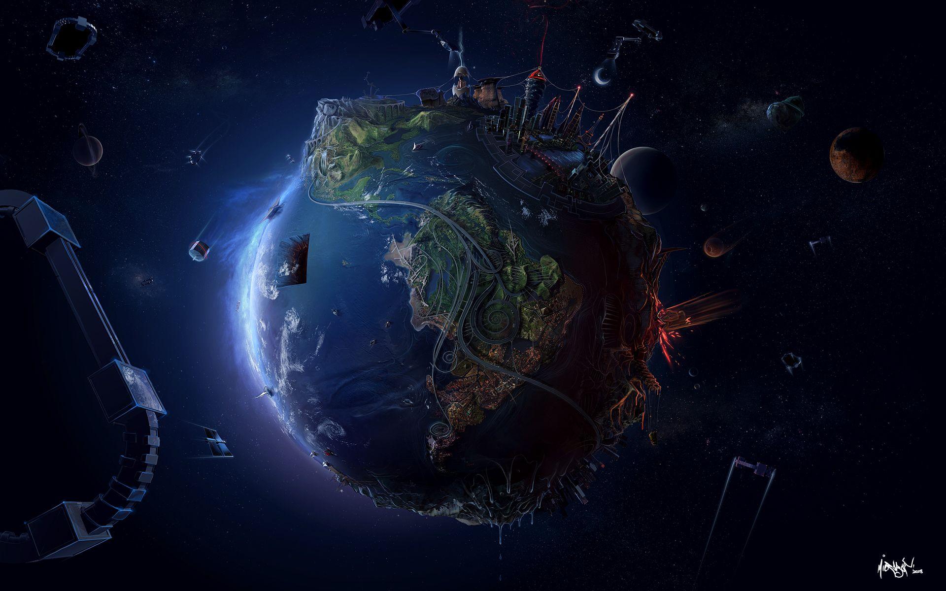 1920x1200 Amazing Space Wallpaper .