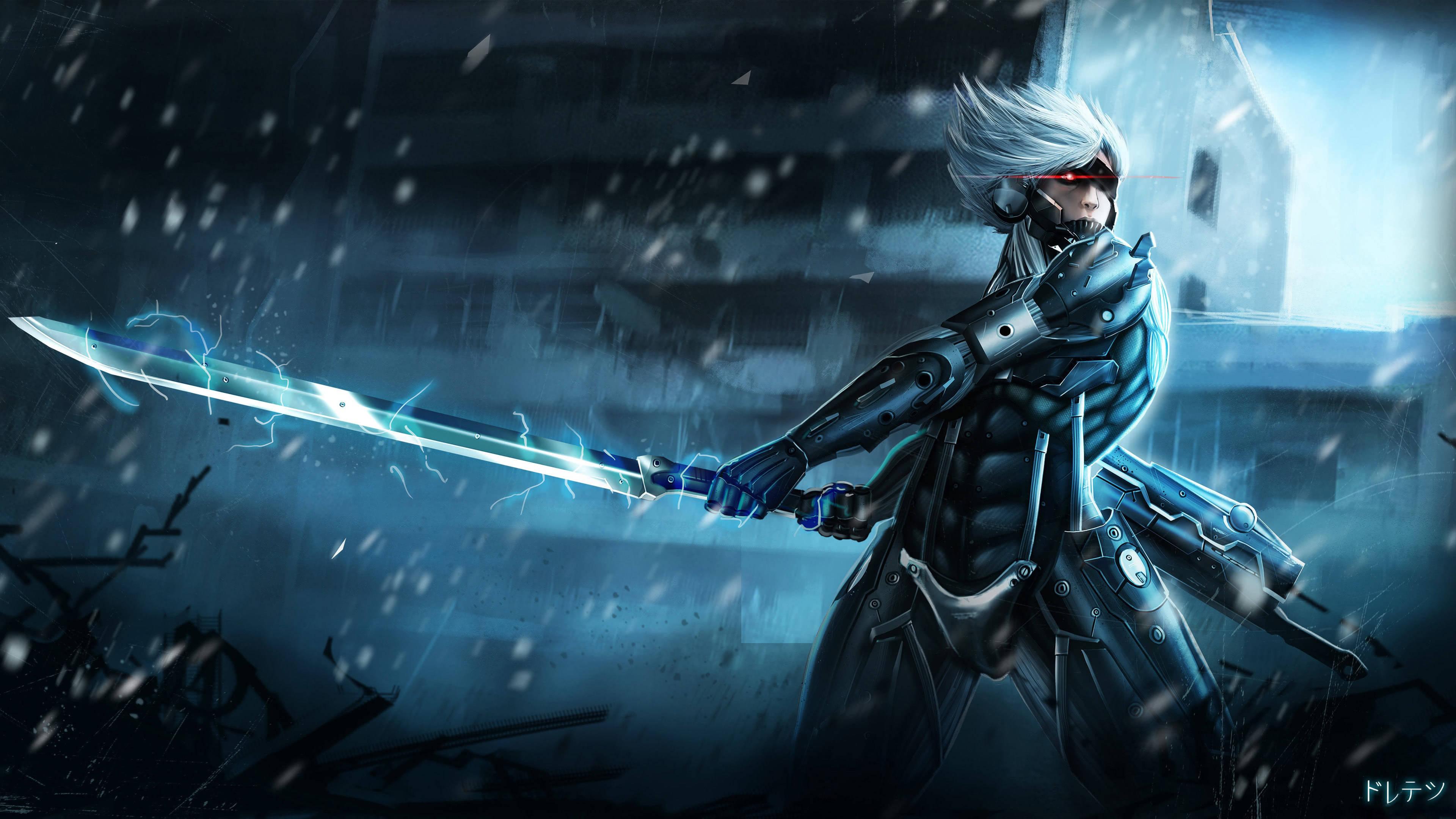 3840x2160 Metal Gear Rising Revengeance Raiden .