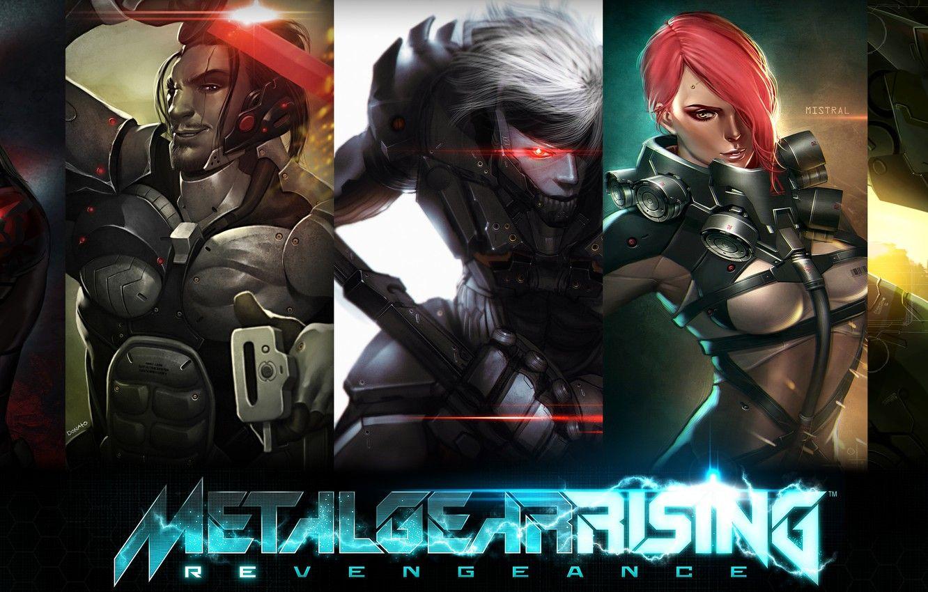 1332x850 Photo Wallpaper Art, Sam, Raiden, Metal Gear Rising Gear Rising Revengeance Vocal Tracks