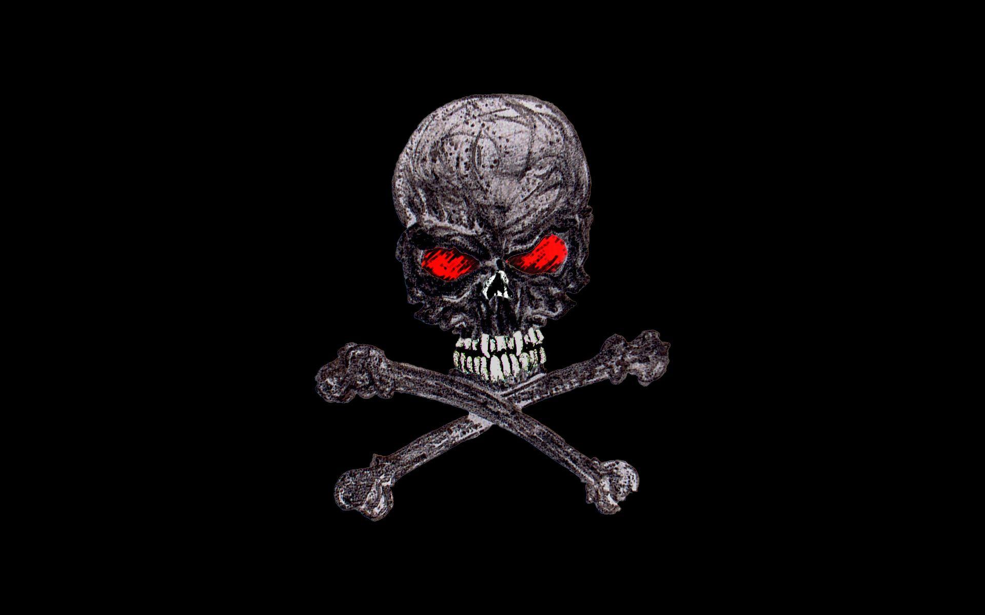 1920x1200 Dark Skull Wallpaper