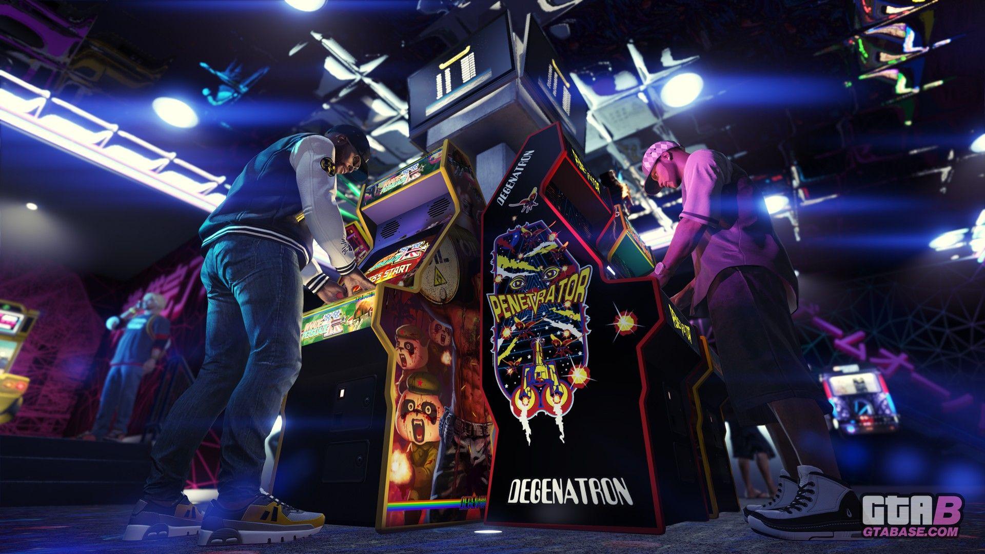 1920x1080 Gta 5 Online Arcade .