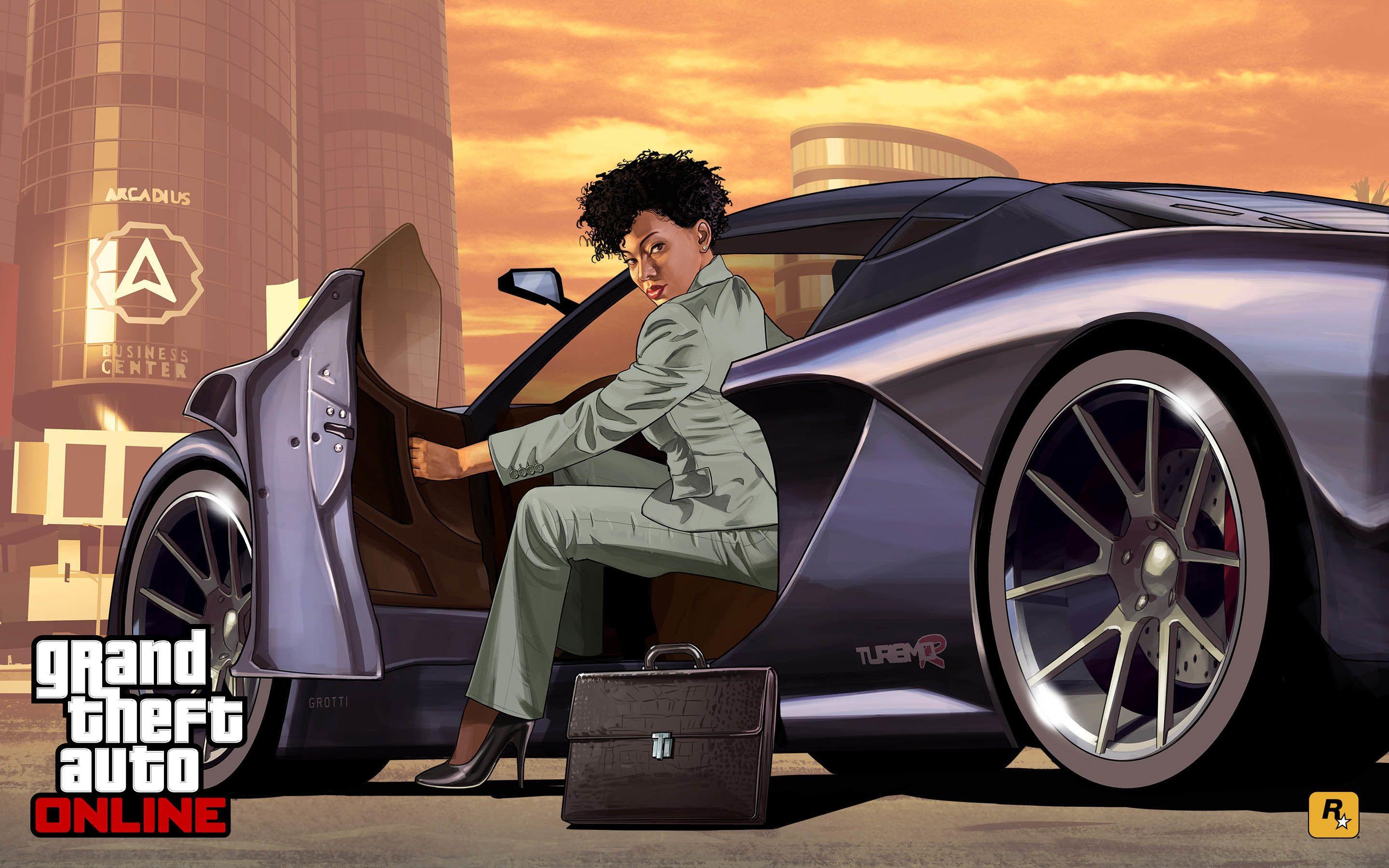 2880x1800 Gta V Online Art Wallpaper .