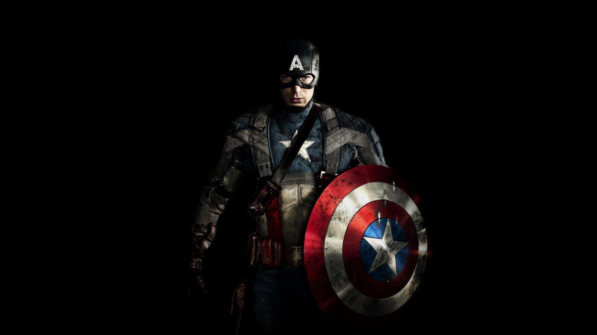 1920x1080 Hd wallpaper of captain america