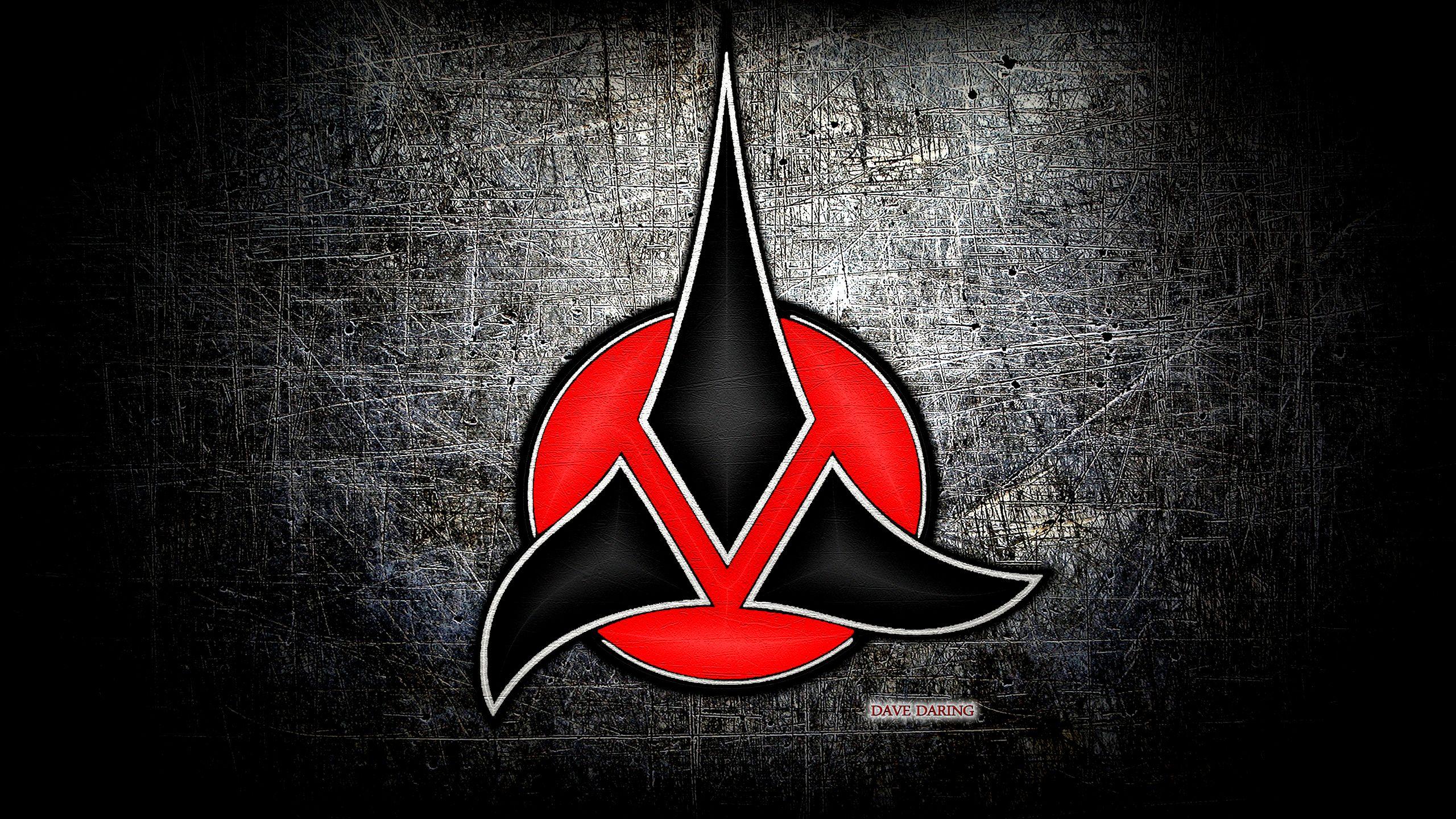 2560x1440 Klingon Symbol