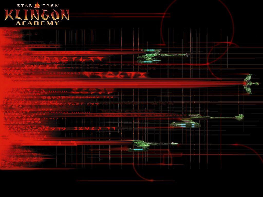 1024x768 Star Trek: Klingon Academy 2000 .
