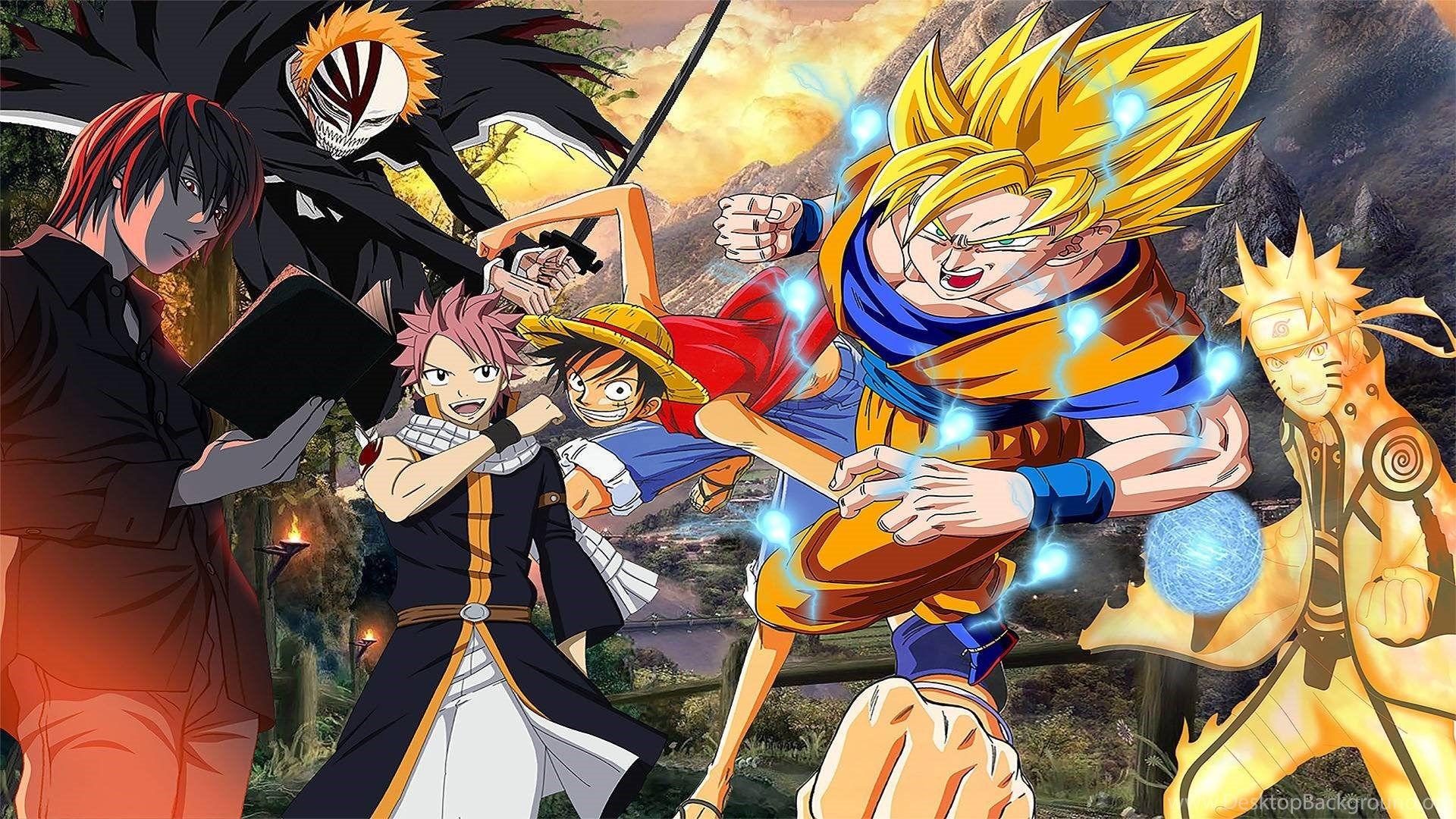 1920x1080 Naruto Bleach Wallpaper Desktop Background