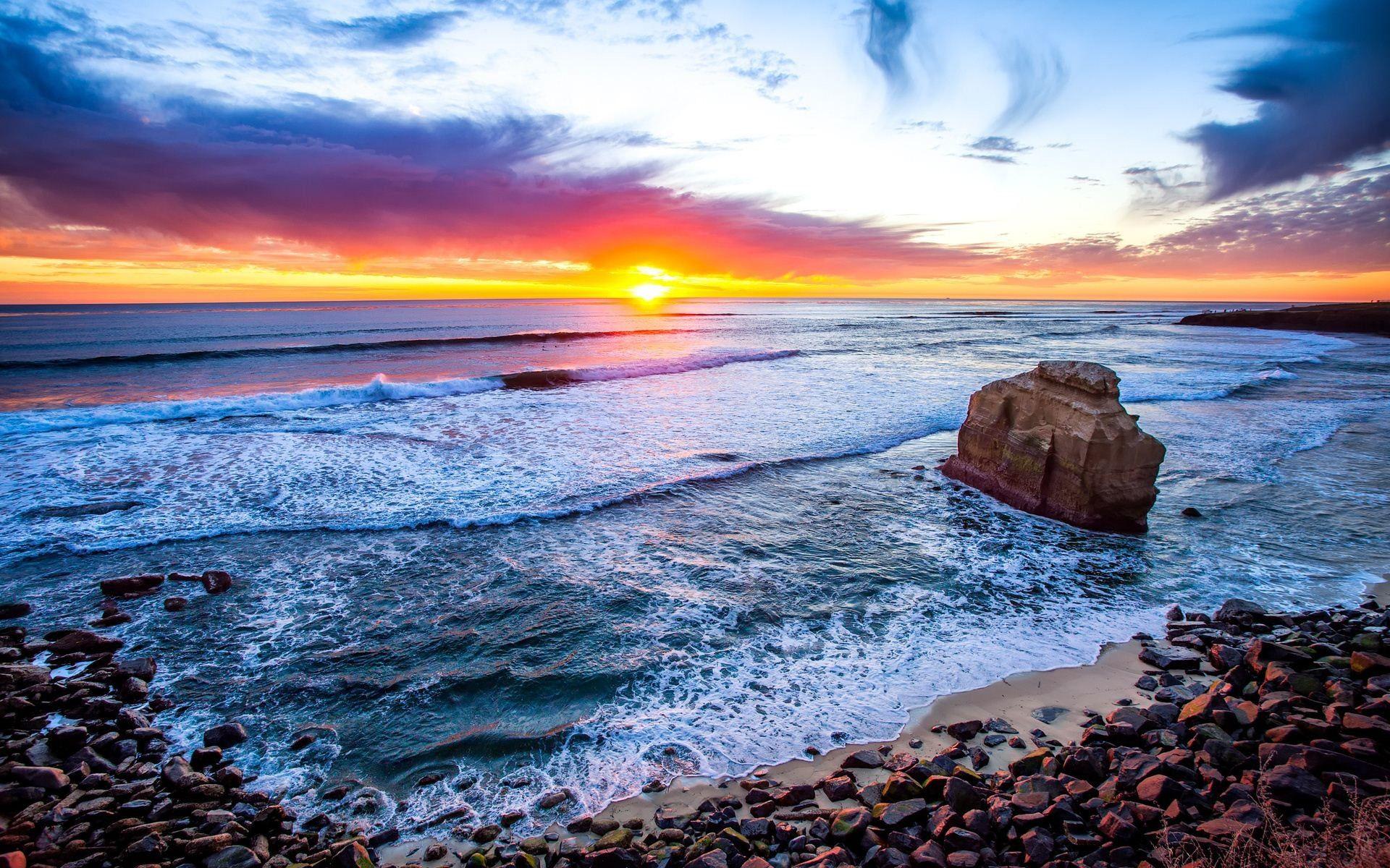 1920x1200 San Diego Beach Picturewallpaper