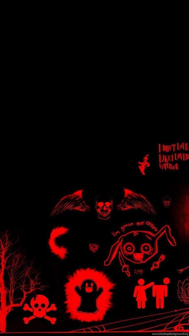 Black And Red Android Wallpapers Top Free Black And Red Android Backgrounds Wallpaperaccess