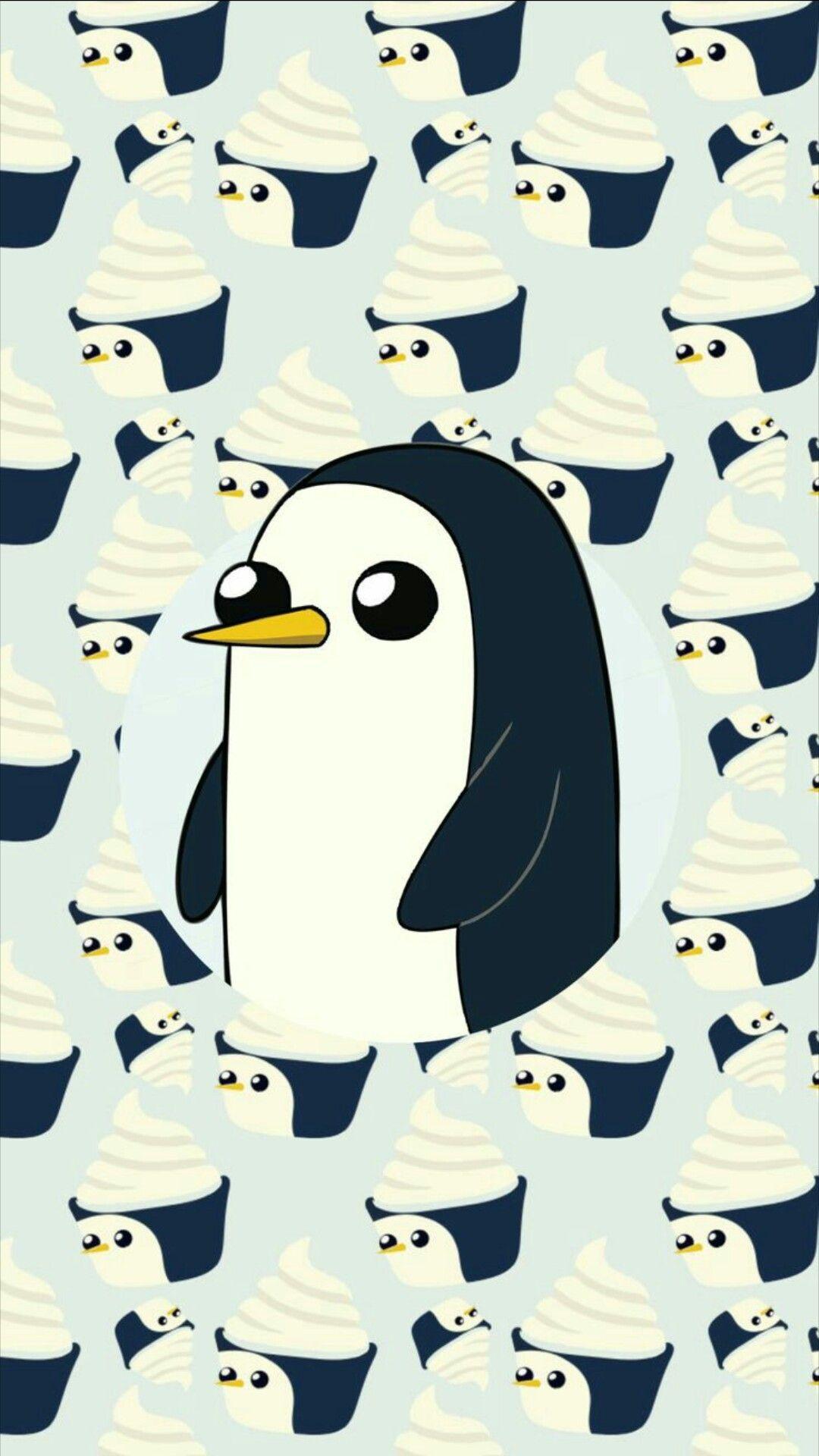 1080x1920 Animated Penguin Wallpaper