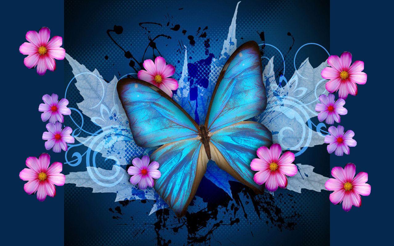 1280x800 Beautiful Butterfly Wallpaper .