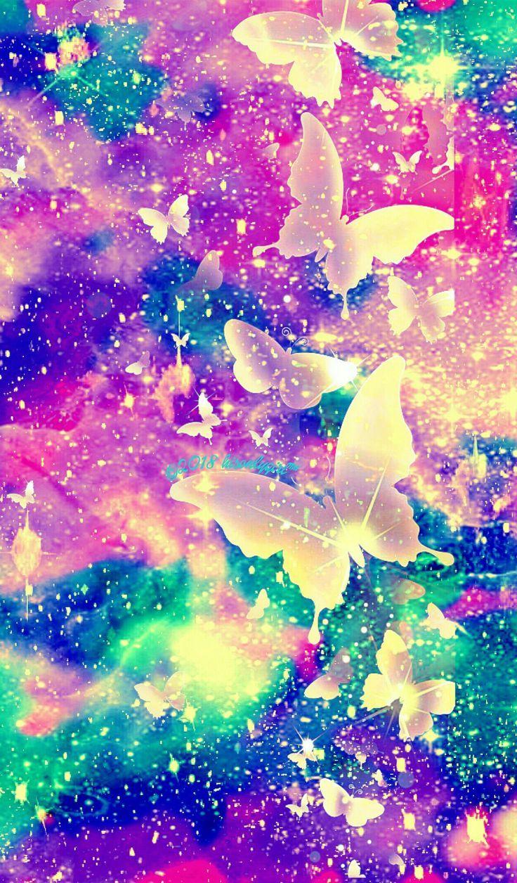 736x1256 Cute Rainbow Butterfly Wallpaper .novocom.top